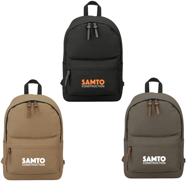 JH3629 Cotton Backpack With Custom Imprint